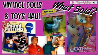 Vintage Doll & Toys Haul + What Sold? ~ Toy-Addict
