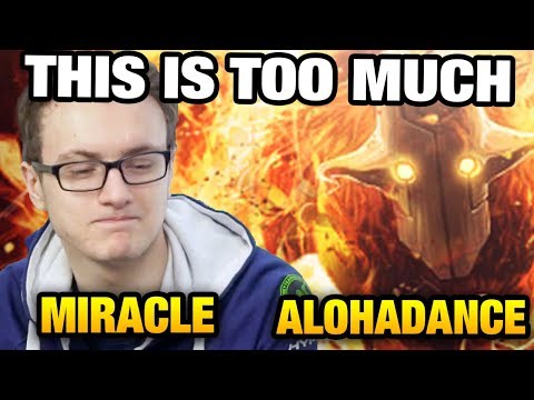 Miracle- [Juggernaut] vs Alohadance [Morphling] Too Much Pro in one team Dota 2