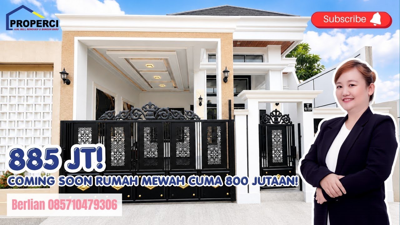 Coming Soon Luxurious Dream Home Modern Classic Type at Citra Indah City Cileungsi
