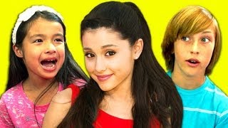 KIDS REACT TO ARIANA GRANDE (BABY I, THE WAY)