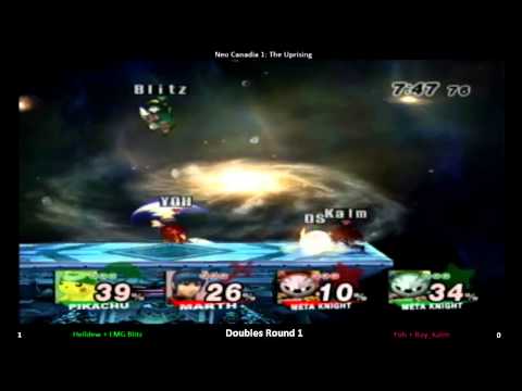 [NC1] R1: Hell-Dew + EMG Blitz (green) vs Yoh + Ray Kalm (red)