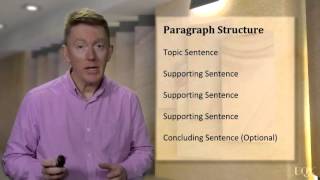 Writing: Unit 3: Paragraph Structure