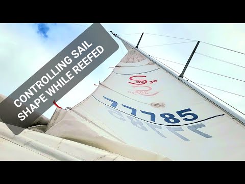 How to sail FASTER while reefed | Mainsail Reefing Intro