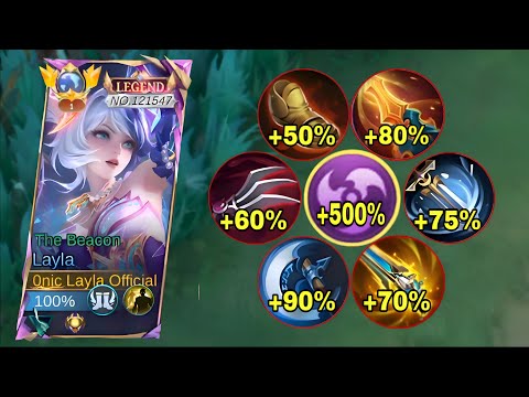 FINALLY!! TRY THIS NEW LAYLA 1 HIT BUILD 2026!! (insane damage 💀) - BEST BUILD LAYLA 2026 - MLBB