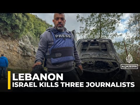 Israel kills three Lebanese journalists: Media syndicate calls targeted attack 'a crime’