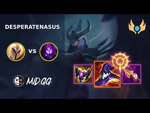 MID.GG: [ DesperateNasus ] Kayle MID vs Malzahar | EUW CHALLENGER | LOL Season 2025