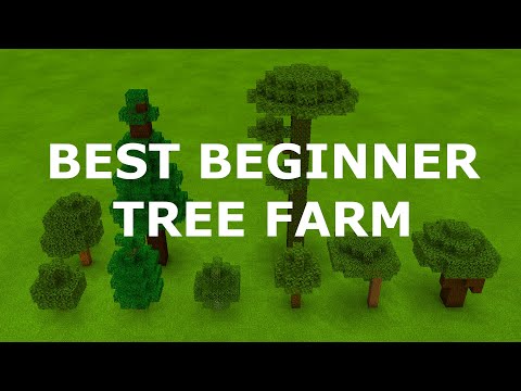 Best Tree Farm (No Redstone Needed)