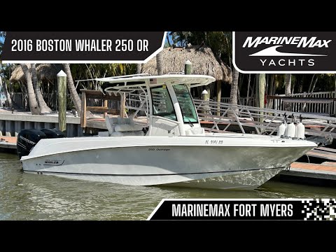 Boston Whaler 250 Outrage video