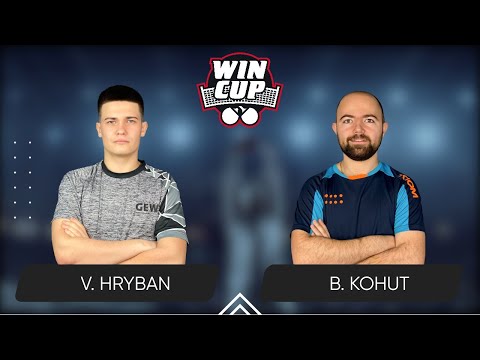 14:00 Vadym Hryban -  Bohdan Kohut West 3 WIN CUP 15.08.2024 | Table Tennis