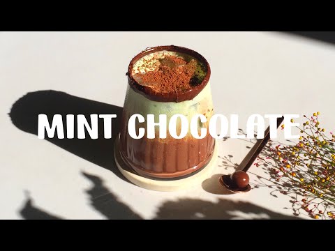 Iced mint chocolate