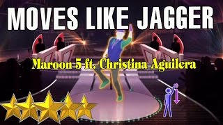 🌟 Christina Aguilera  &amp; Maroon 5 - Moves Like Jagger | Just Dance 4 🌟