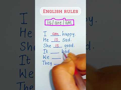 Ist / bin / sind || Englische Grammatik || Hilfsverb || Satzbildung