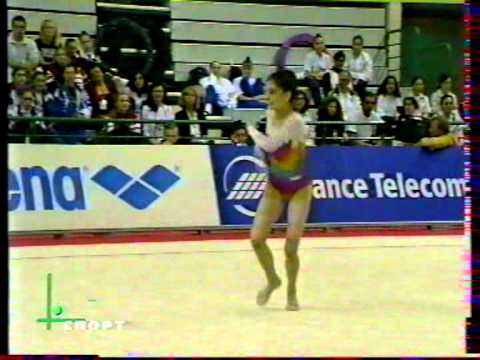 Teodora Alexandrova (BUL)   rope    European Championships 1998  Qual