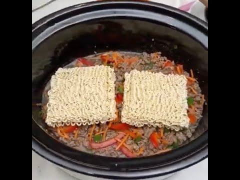 Ramen Crockpot Dinner!