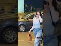 ️ ️Nora Fateehi Airport Fashion Look At Mumbai Norafatehi Short Youtubeshorts Shortvideo
