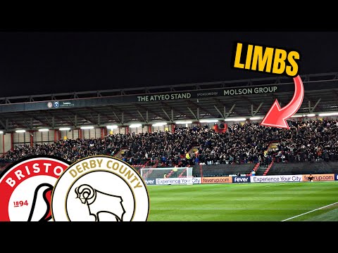 Away End CHAOS As Derby SMASH Bristol City 5-0! 😡