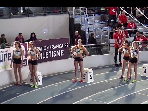 800M JUF - LA FINALE Championnats de France Cadets, Juniors en salle VAL DE REUIL - 24/02/2018