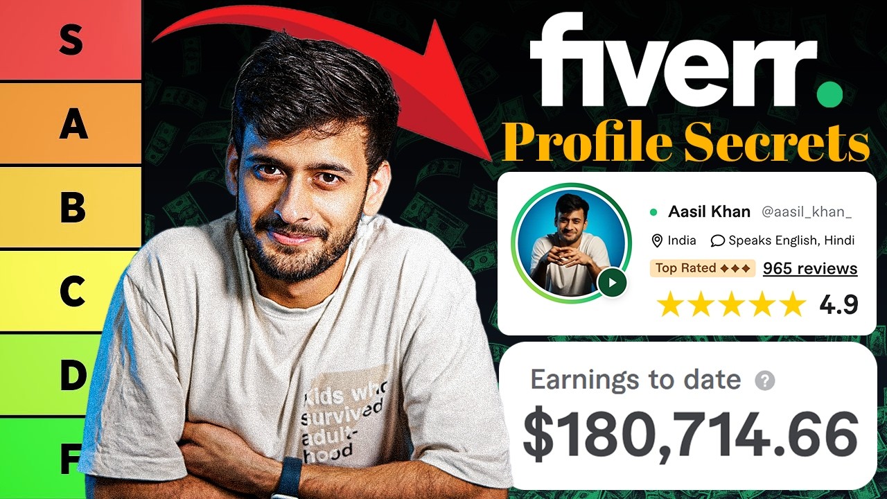 Ranking Fiverr profiles from WORST TO BEST