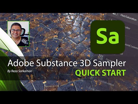 Quick Start: Adobe Substance 3D Sampler