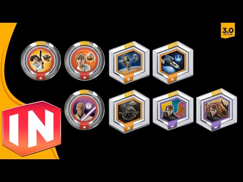 Disney Infinity 3.0 - 8 New Star Wars Power Discs Details