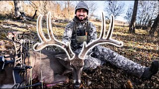 WIDEST DEER I'VE SHOT Oklahoma 8 Point With the Bow