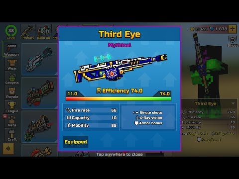 Pixel Gun 3D - Third Eye [Gameplay]