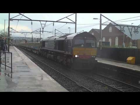 **RARE** 66301 on 6Z45 Guide Bridge Yard - Doncaster West Yard @ Guide Bridge on 28.5.13 - HD