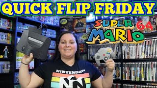 Quick Flip Friday...Nothing but NINTENDO 64 STUFF!! My Collecting Journey. Episode 5.
