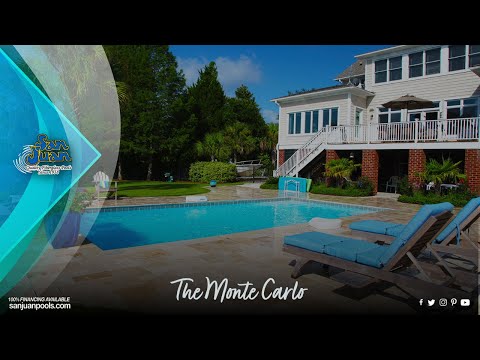 The Monte Carlo – A Rectangular Pool Shape with Dual Entry Steps