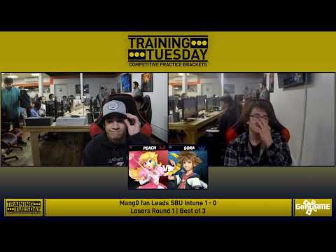 Mang0 fan (Sora) vs Intune (Peach) | Training Tuesday #095 Losers Round 1