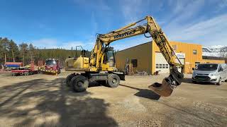 Excavator pe pneuri Komatsu PW160ES-7K | Imagine 4 - Machineryline