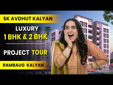 S K Avdhut Kalyan West | Luxury 1 BHK & 2 BHK Flat For Sale In Rambaug Kalyan | Tour, 7021988393