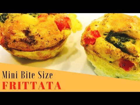 How To Make Mini Bite Size Frittatas Recipe | Easy & Affordable | ThymeWithApril