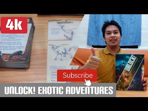 Unlock! Exotic Adventures Unboxing