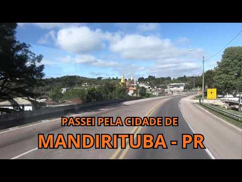 PASSANDO PELA CIDADE DE MANDIRITUBA - PR
