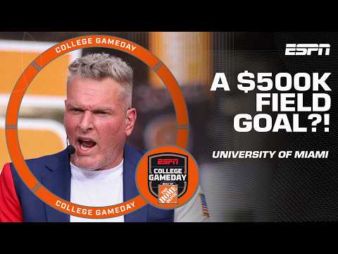 HIGH STAKES! $500K ON THE LINE in Miami! 😳 | College GameDay