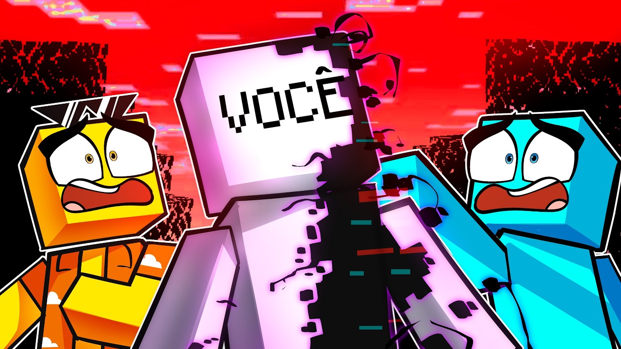 Você Sobrevive ao GLICTH no MINECRAFT!