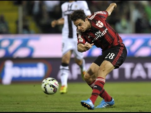AC Milan vs Palermo 2-1 - Bonaventura Free Kick Goal (Serie A 2015) /Милан-Палермо