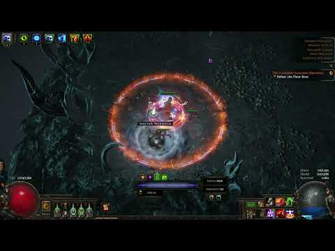 POE 3.24 Hexblast Occultist - Sanctum Final Boss