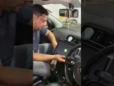 Upgrade complete ‼️ Just installed the Diamond 2K Android player in Volkswagen Polo.