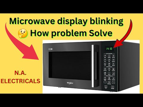 Microwave display blinking 🤔 to problem Solve ! How to repair microwave PCB board #naelectricals