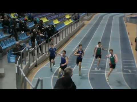 Championnat LBFA 19/01/13 - 200m scolaire série 2.