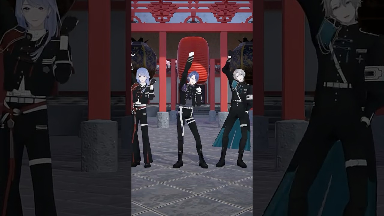 【踊ってみた】新宝島 #VΔLZ【弦月藤士郎/長尾景/甲斐田晴/にじさんじ】