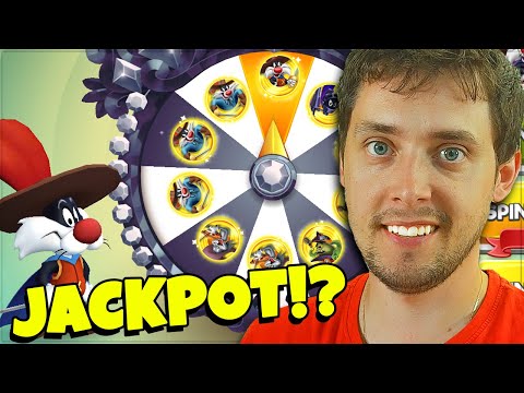 CAN I GET JACKPOT IN GRAND DUKELING SYLVESTER JR WHEEL? - Looney Tunes World of Mayhem