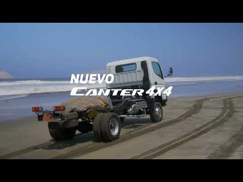 ¡Nuevo Fuso Canter 4x4 en acción!