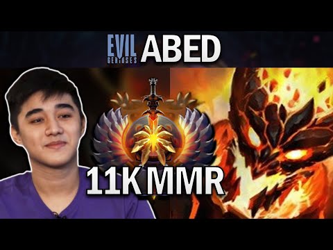 EG.ABED SHADOW FIEND - 11K MMR - DOTA 2 7.26 GAMEPLAY