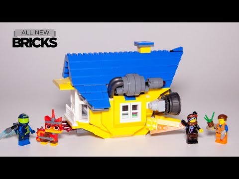 Vidéo LEGO The LEGO Movie 70831 : La maison-fusée d'Emmet !