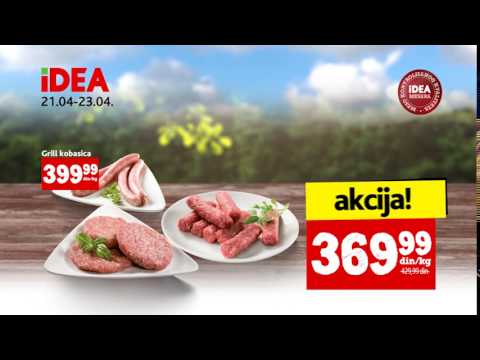 IDEA vikend akcija 21. - 23.04.2017.