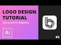 How To Design B Logo Step By Step