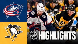 [검증마트]1월18일 피츠버그 콜럼버스 NHL 하이라이트